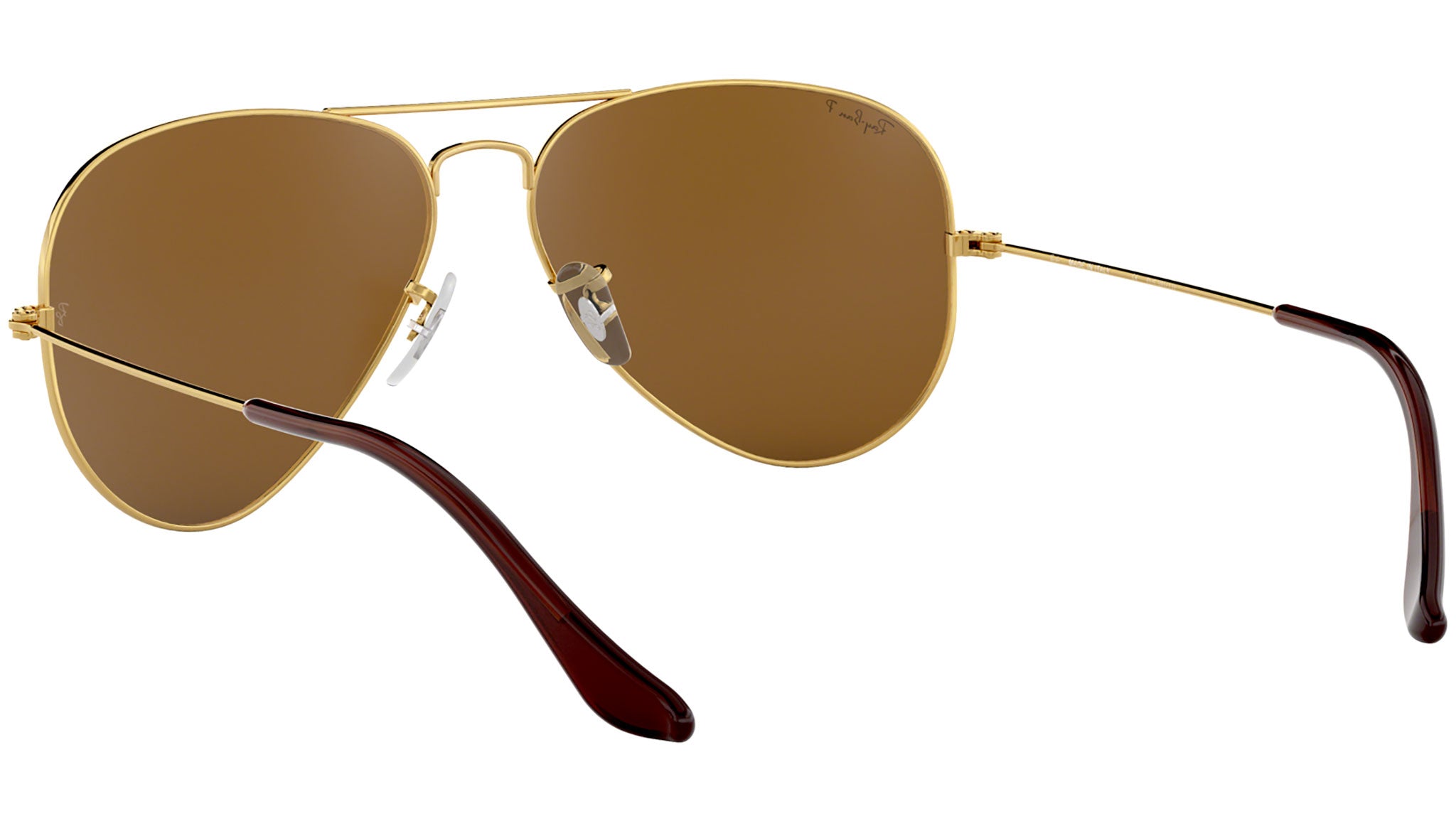 Aviator Classic RB3025 polished gold brown