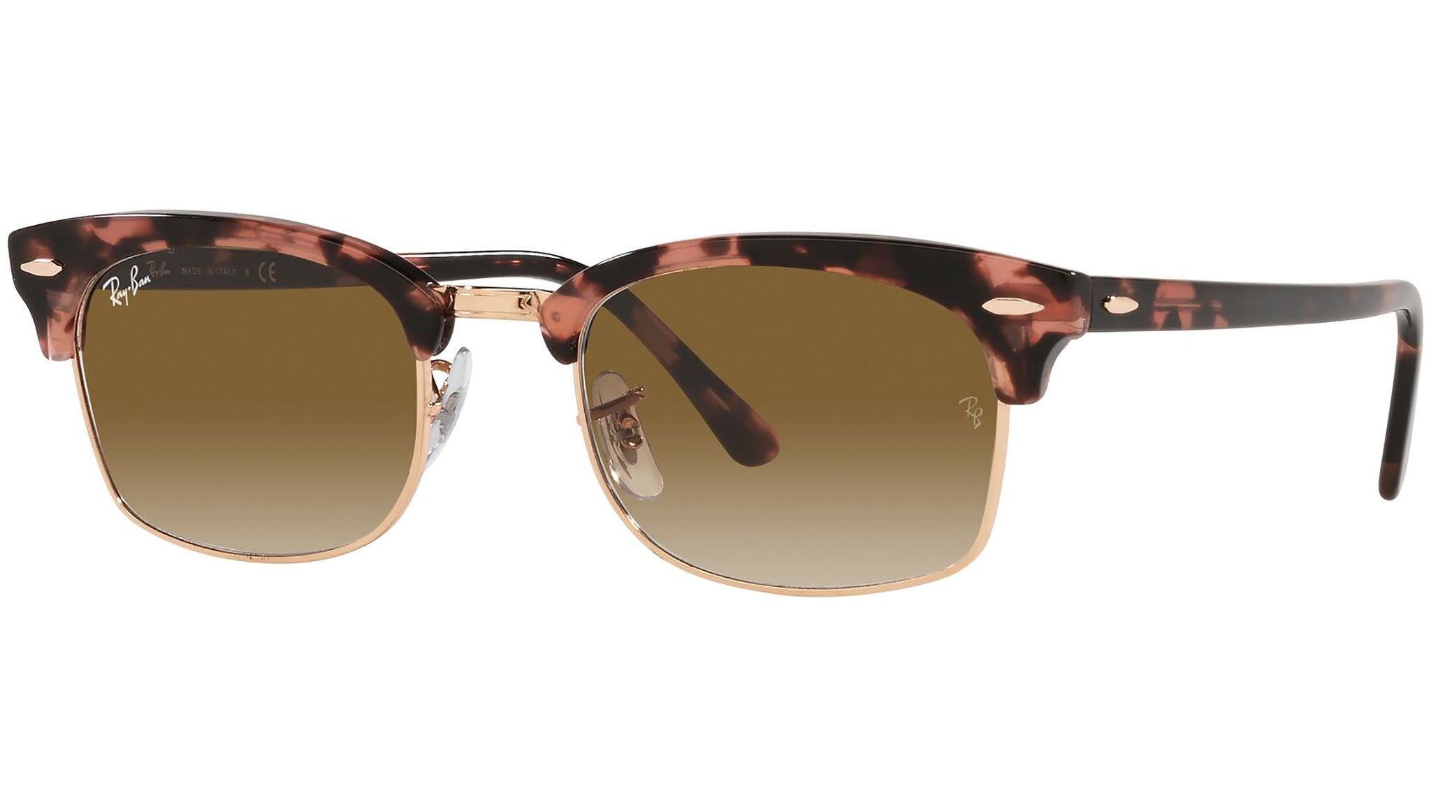 Clubmaster Square RB3916 133751 pink havana